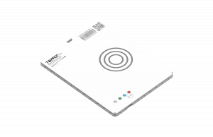 CyberLabel X100 Rechargeable Smart GPS Tracking Label - Location, Temperature & Humidity - Includes 12 Month Subscription
